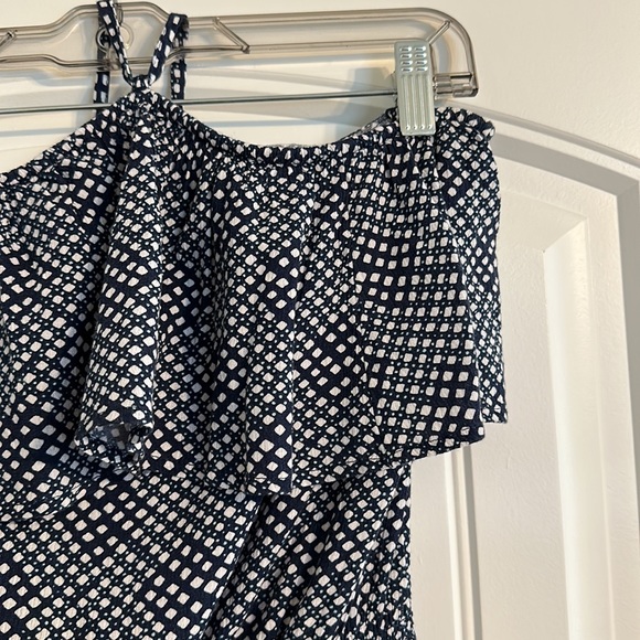 Aerie Patterned Halter Romper - Picture 2 of 8
